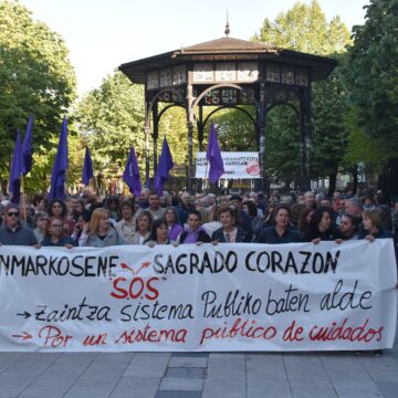 Errenteriako bi zahar etxeetako egoerak alarma gorria piztu du